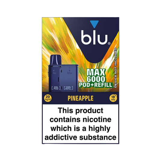 Blu Max 6000 Refill Pod - Pineapple