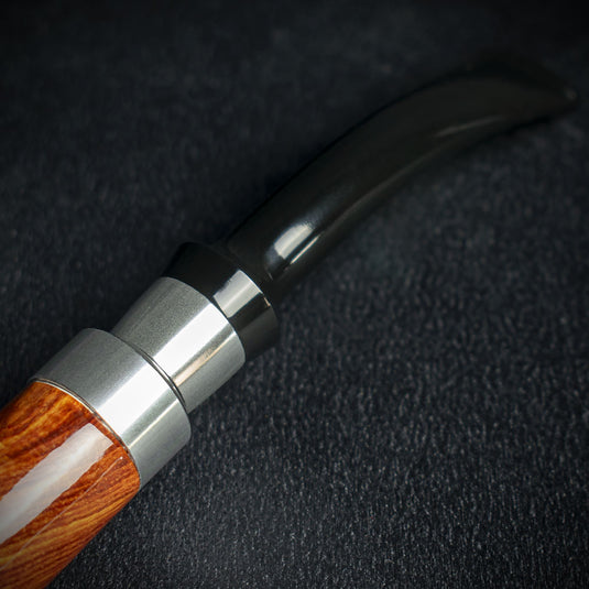 Smoke-King 9mm Rosewood Pipe - Bent