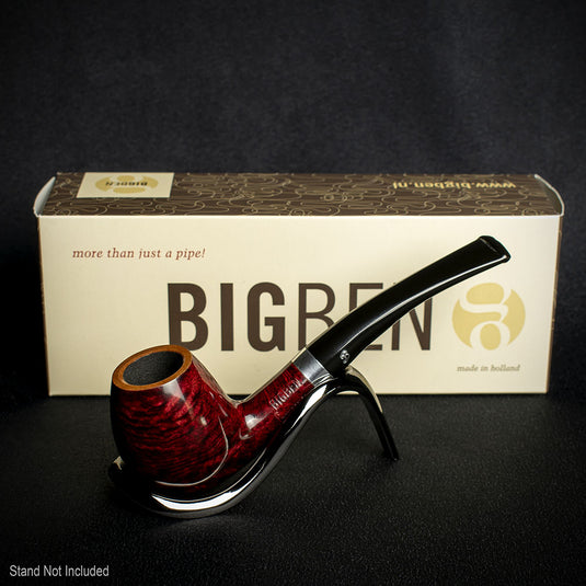 Big Ben Sylvia Two Tone Red Polish 9mm Briar Pipe - Shape 802