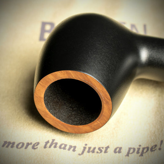 Big Ben Sylvia Black Matte 9mm Briar Pipe - Shape 808