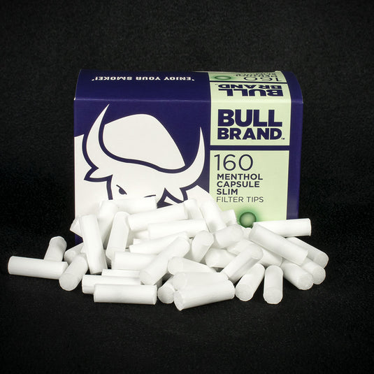 Bull Brand Menthol Capsule Slim Filter Tips | Smoke-King