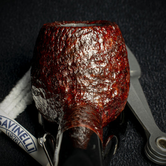 Savinelli One Rustic Dark Brown 207 Pipe Starter Kit