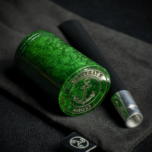 Rattrays Ahoy Green 9mm Filter Pipe