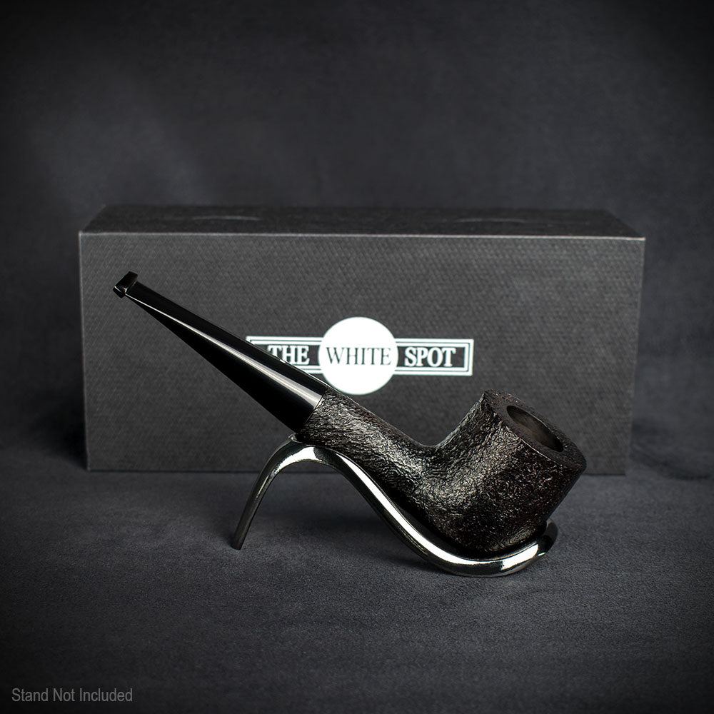 Alfred Dunhill White Spot Briar Smoking Pipe - Shell 4106-002