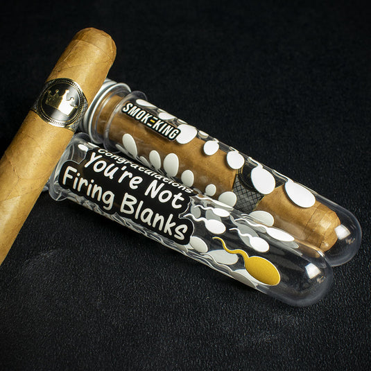 Congradulations Your Not Firing Blanks Cigar Gift Tube