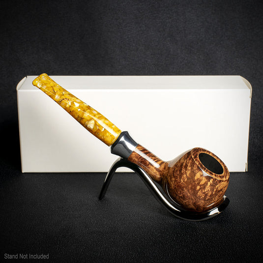 Design Berlin Amber II Briar Pipe - Shape DBP034