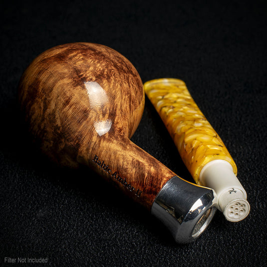 Design Berlin Amber II Briar Pipe - Shape DBP034