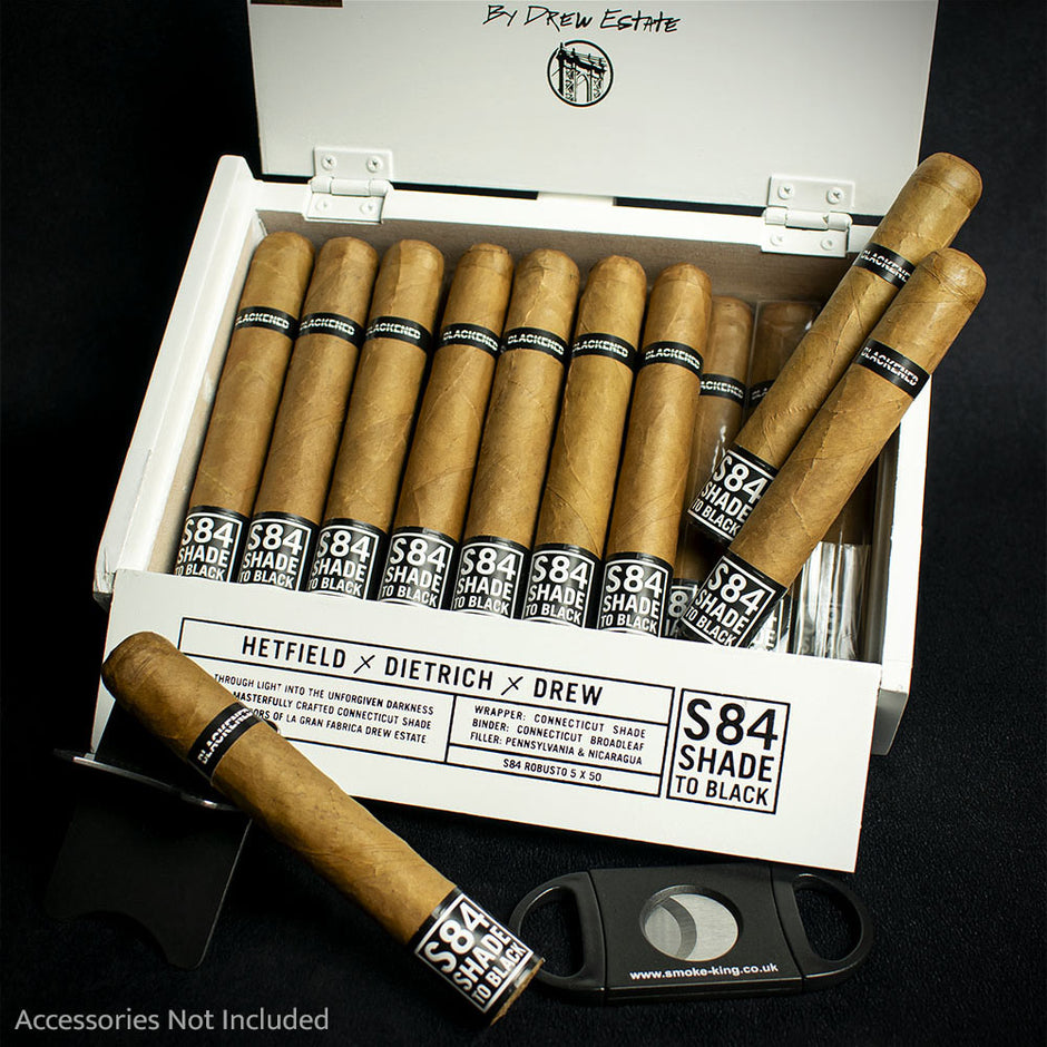 Drew Estate Drew Estate Blackened S84 Shade To Black Robusto Cigars - Box of 20