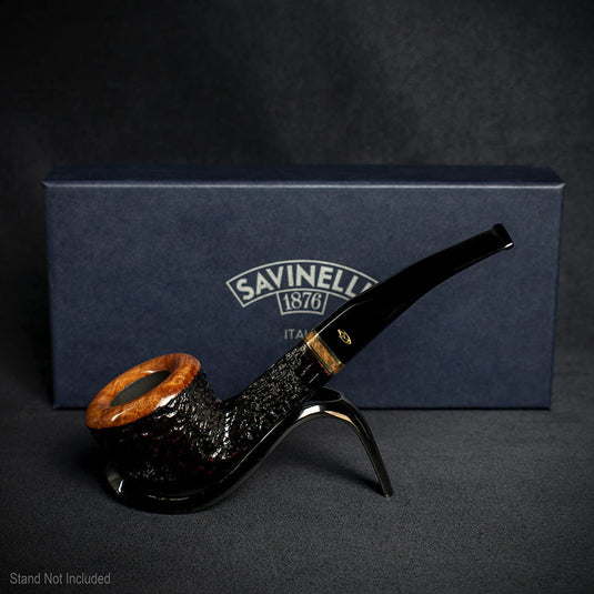 Savinelli Porto Cervo Rustic 305 - 6mm Briar Pipe