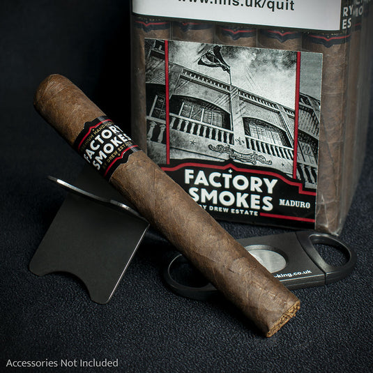 Drew Estate Factory Smokes New World Maduro Toro Cigars - Bundle of 25