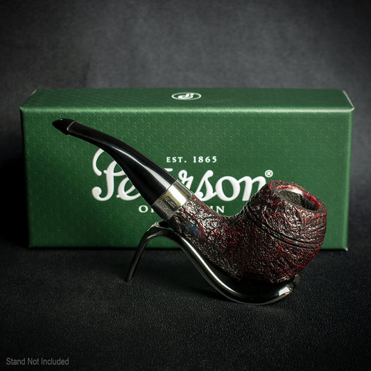 Peterson of Dublin Sherlock Holmes Deerstalker Red Sandblast Briar Pipe