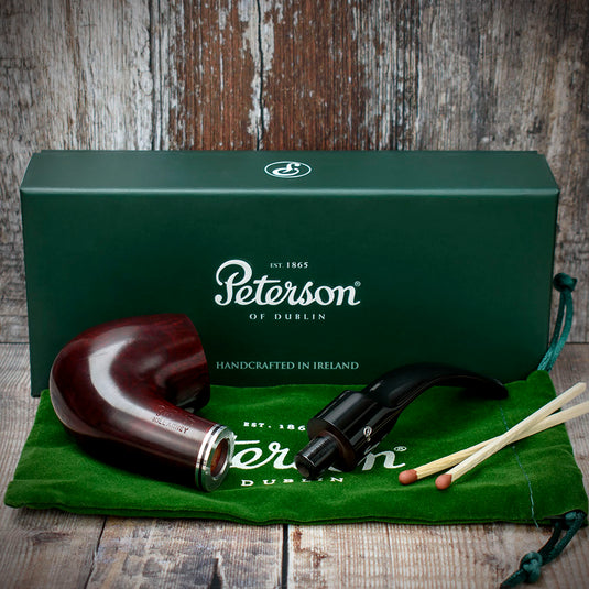 Killarney Red Briar Pipe By Peterson Of Dublin - Shape No. XL90