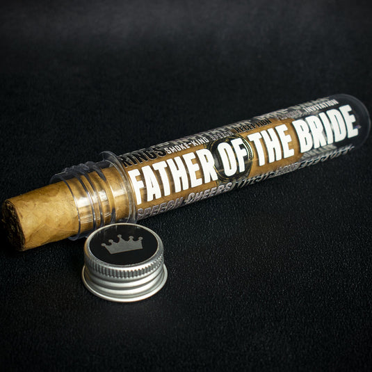 The Father Of The Bride Cigar Wedding Gift Tube