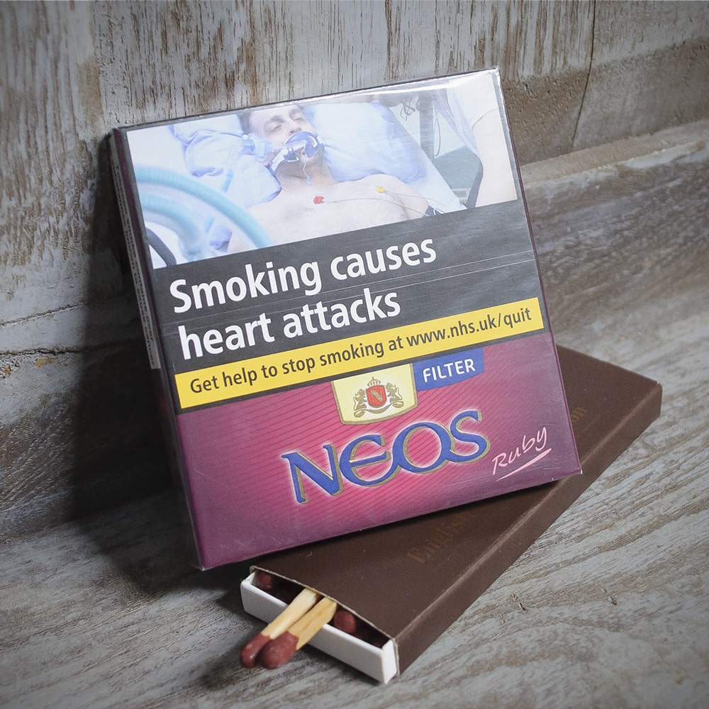 Neos Filter Neos Mini Ruby (Cherry) Filter Cigars - Pack of 10