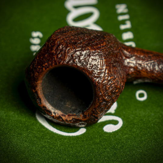 Sandblasted Peterson of Dublin Irish Harp Smoking Pipe - Shape 3085