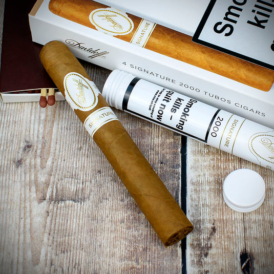 Davidoff Signature 2000 (Tubos) Cigar - Pack of 4 Smoke-King