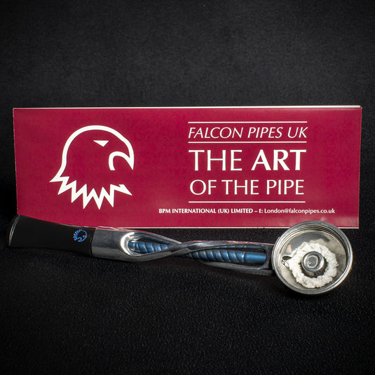 Falcon Shillelagh Twister Stem - Blue