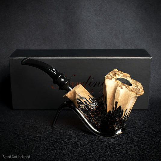 Erik Nording Signature Rustic Briar Pipe - No.02