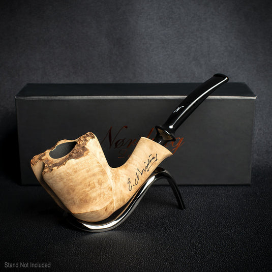 Erik Nording Signature Smooth Briar Pipe - No.13