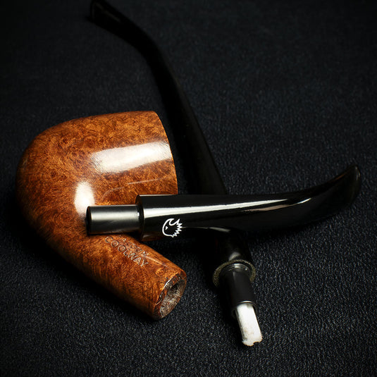 Falcon Coolway Churchwarden Smoking Pipe - Shape 81