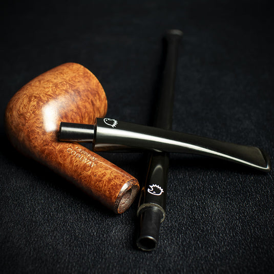 Falcon Coolway Churchwarden Briar Pipe -  Shape 82