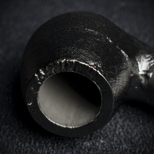 Falcon Coolway Sport Black Sandblast Briar Pipe - 6mm Filter