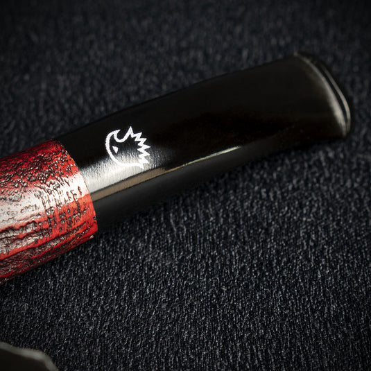 Falcon Coolway Sport Red Matte Sandblast Briar Pipe - 6mm Filter