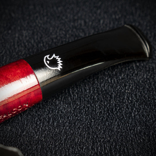 Falcon Coolway Sport Smooth Red Briar Pipe - 6mm Filter