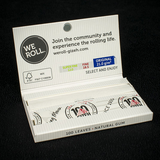 Gizeh Original 100 Rolling Papers (Blue)