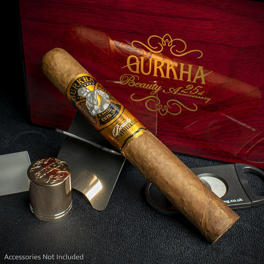 Gurkha 25th Anniversary Beauty Tubos Cigar - Single