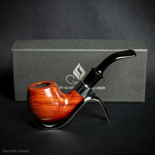 Smoke-King 9mm Rosewood Pipe - Bent