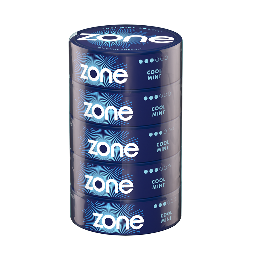 Zone Cool Mint Nicotine pouch 10mg - Pack of 20