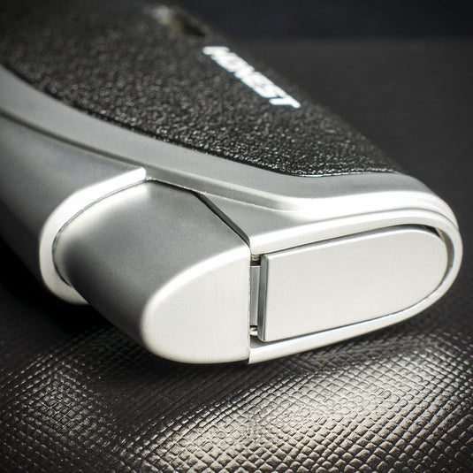 Honest Neath Cigar Lighter - Black/Chrome