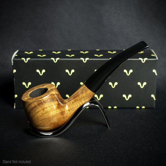 Smoke-King 9mm Cashew Wood Pipe - Bent