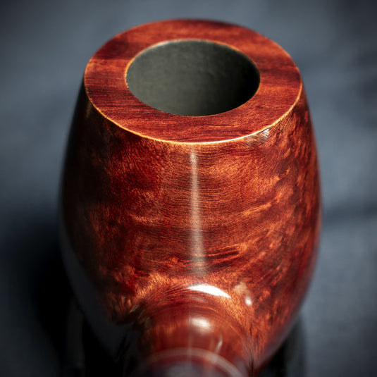 Savinelli Lunaria Smooth Briar Smoking Pipe - Shape 670 6mm 