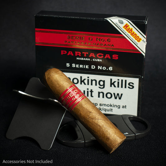 5 Pack - Partagas Serie D No.6 Cuban Cigars 