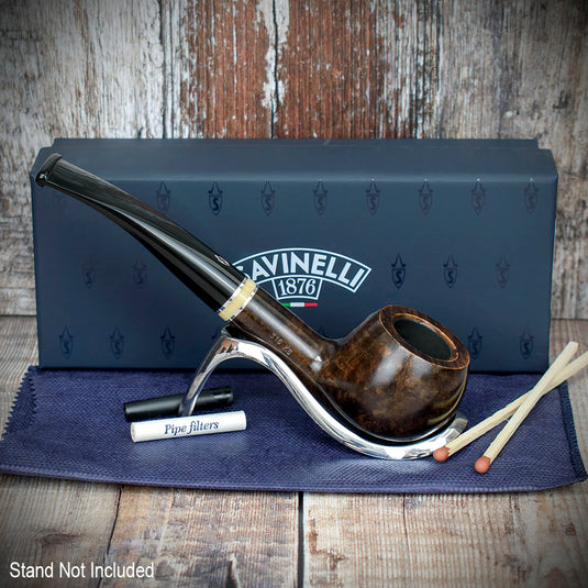 Savinelli Oscar Liscia Marrone Scuro 315 - Briar Pipe