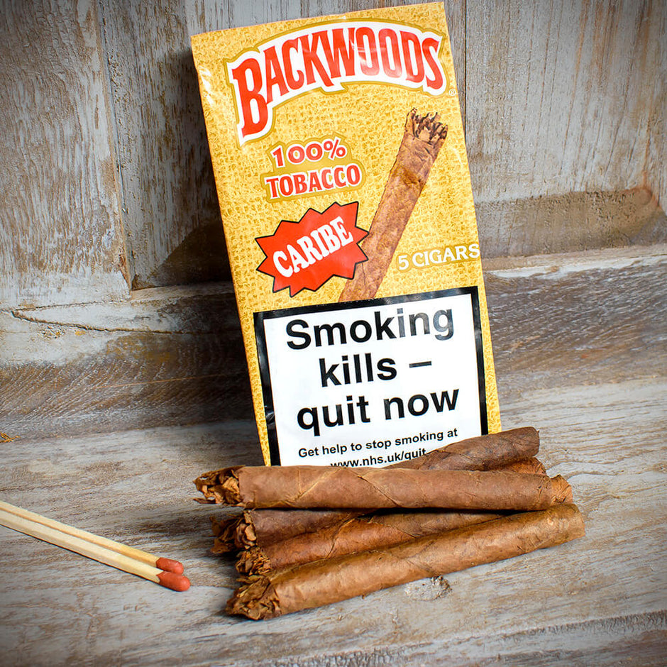 Backwoods | Caribe Cigars | Pack of 5 Cigars | smoke-king