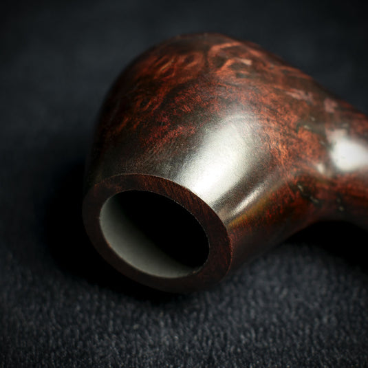 Jean Claude 9mm Yellow Tortoise Shell Briar Smoking Pipe - Shape 50