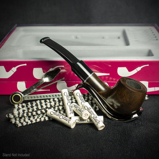 Jean Claude Pipe Smoker's Starter Kit - Bent Pipe
