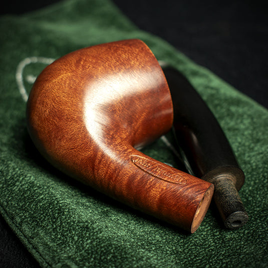 John Brumfit Great British Classics Briar Smoking Pipe - Bent Pot