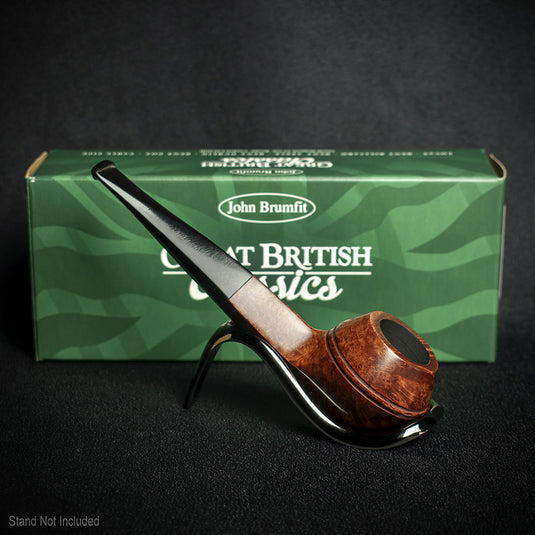 John Brumfit Great British Classics Briar Smoking Pipe - Bulldog