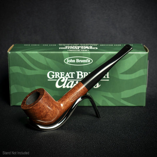 John Brumfit Great British Classics Briar Smoking Pipe - Pot