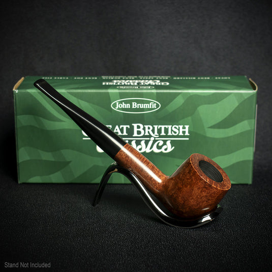 John Brumfit Great British Classics Briar Smoking Pipe - Pot