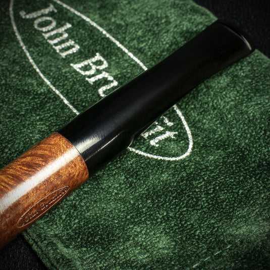 John Brumfit Great British Classics Briar Smoking Pipe - Prince