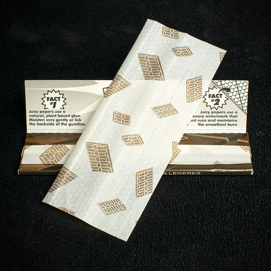 Juicy Jay's King Size Slim Rolling Papers - Double Dutch Chocolate
