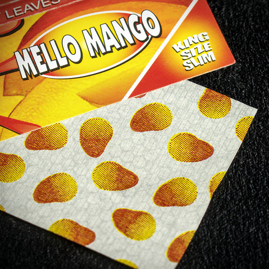 Juicy Jay's King Size Slim Rolling Papers - Mello Mango
