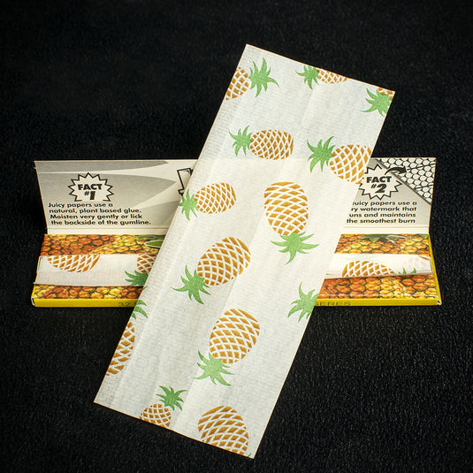 Juicy Jay's King Size Slim Rolling Papers - Pineapple