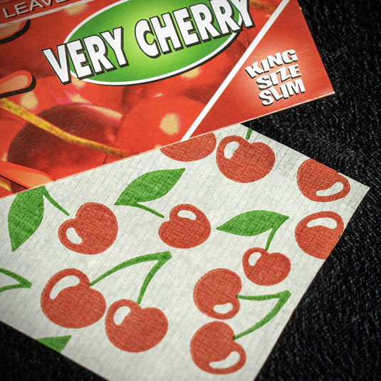 Juicy Jay's King Size Slim Rolling Papers - Very Cherry