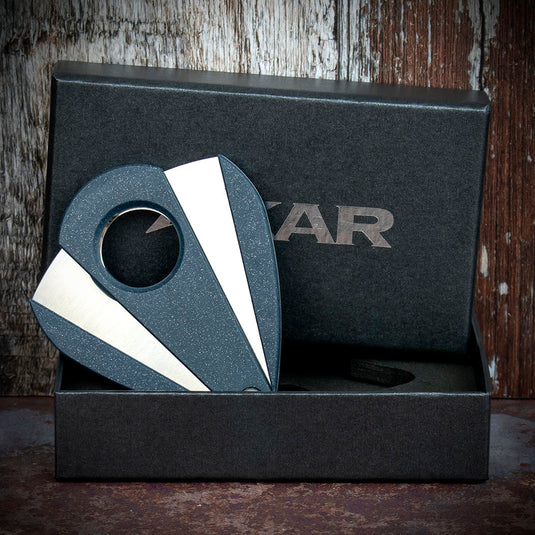 Xikar Xi-2 Lapis Blue Fibreglass 200BL  Double Blade Cigar Cutter